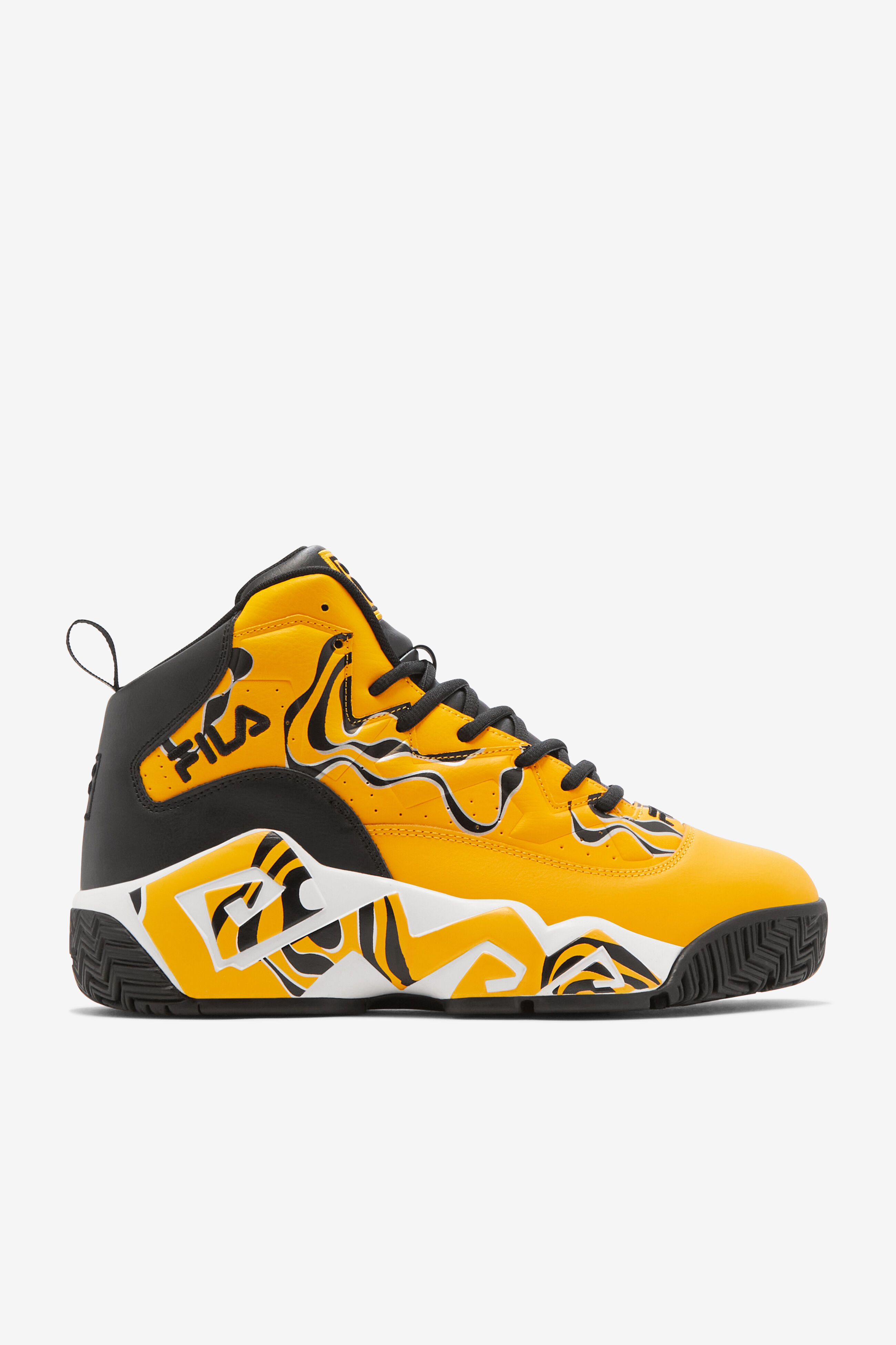 Mb Men's Black And Yellow Basketball Shoes | Fila 731616298856